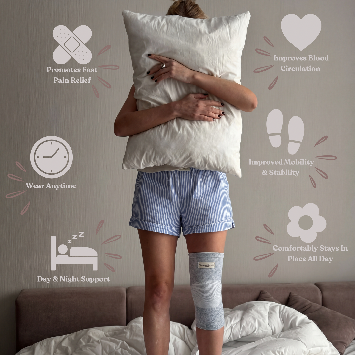 Therapeutic Bamboo Knee Sleeve